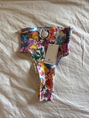 Cleonie High waisted Bikini bottoms in Riviera one size NWT free people